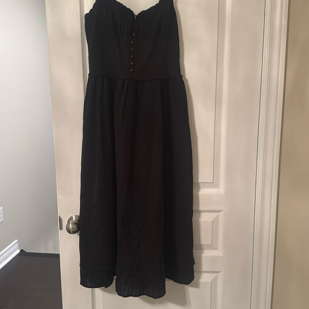Ruffle hem dress